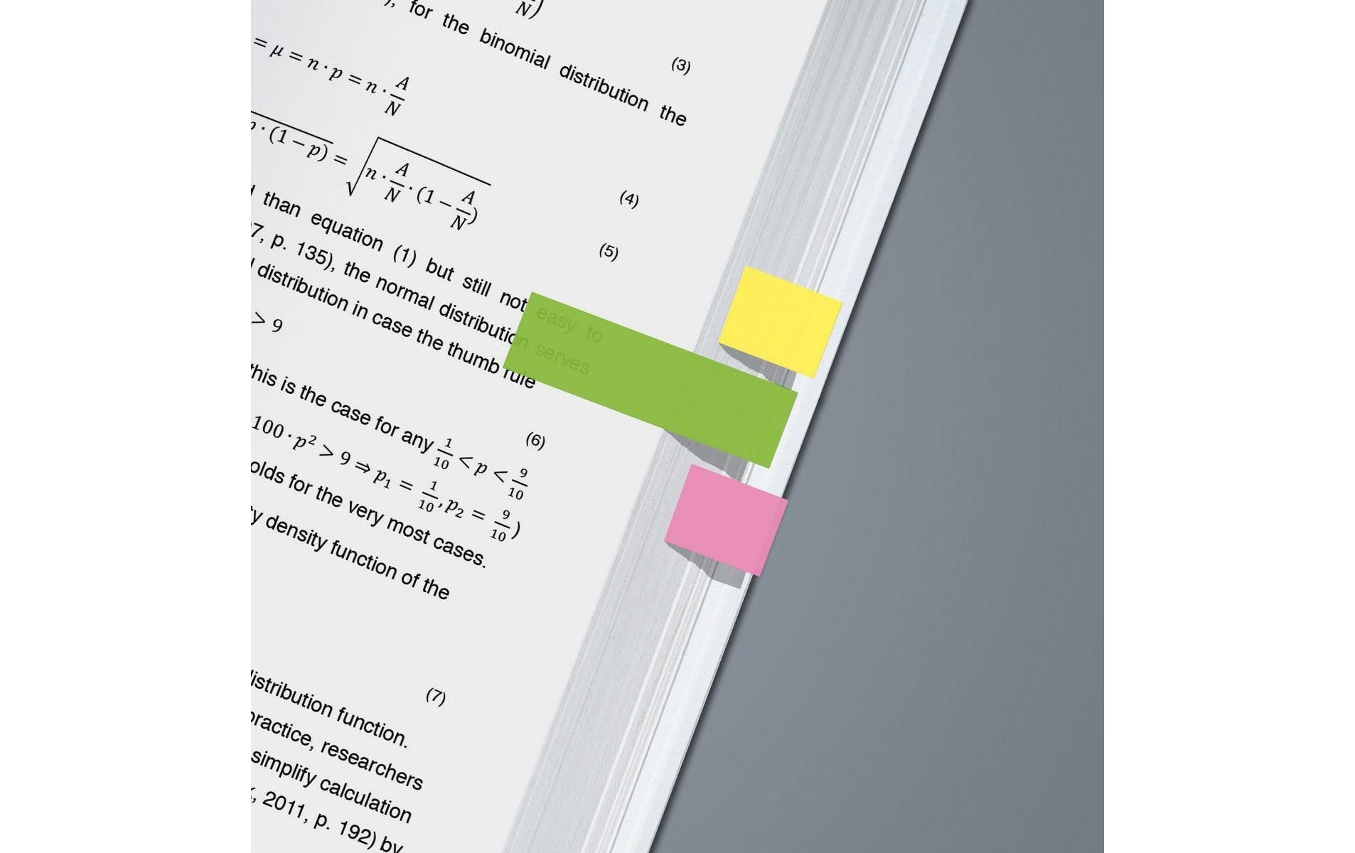 Sigel Indexstreifen – 12×50 mm – sortiert, 5×40 Stück