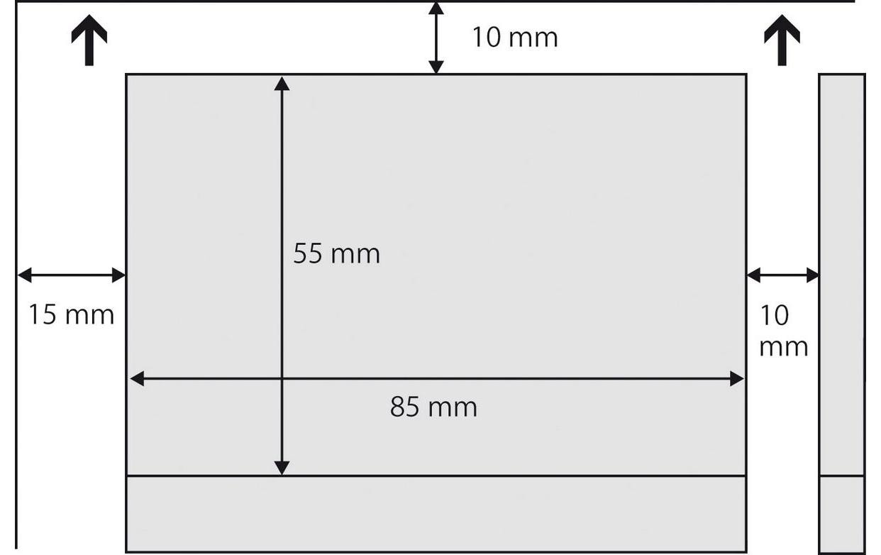 Sigel Visitenkarten, 85 × 55 mm – für Laser/Inkjet/Kopierer – A4, 10 pro Blatt – 400 Karten – FSC-zertifiziert
