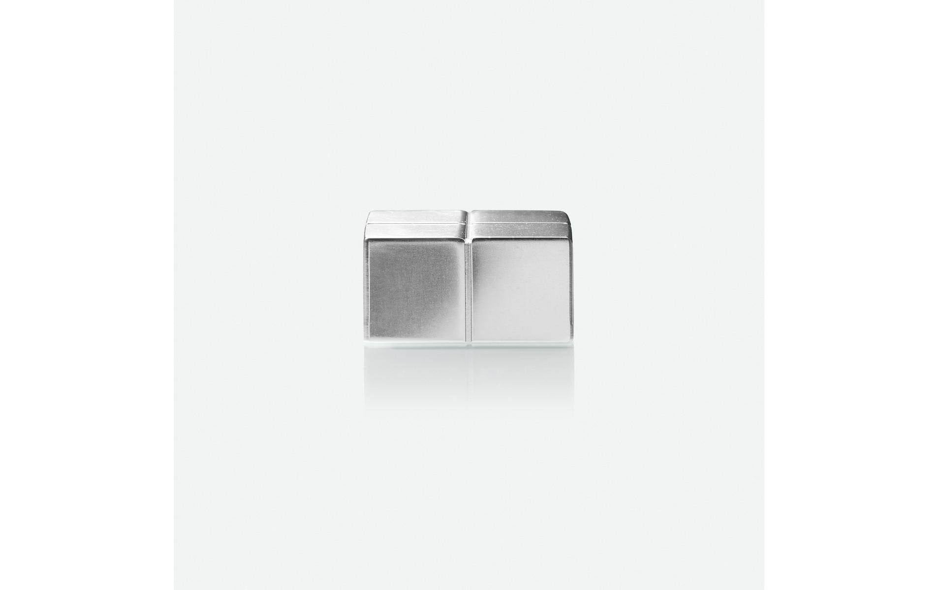 Sigel Magnetwürfel – silber, 20 × 10 × 20 mm, 4 Stück