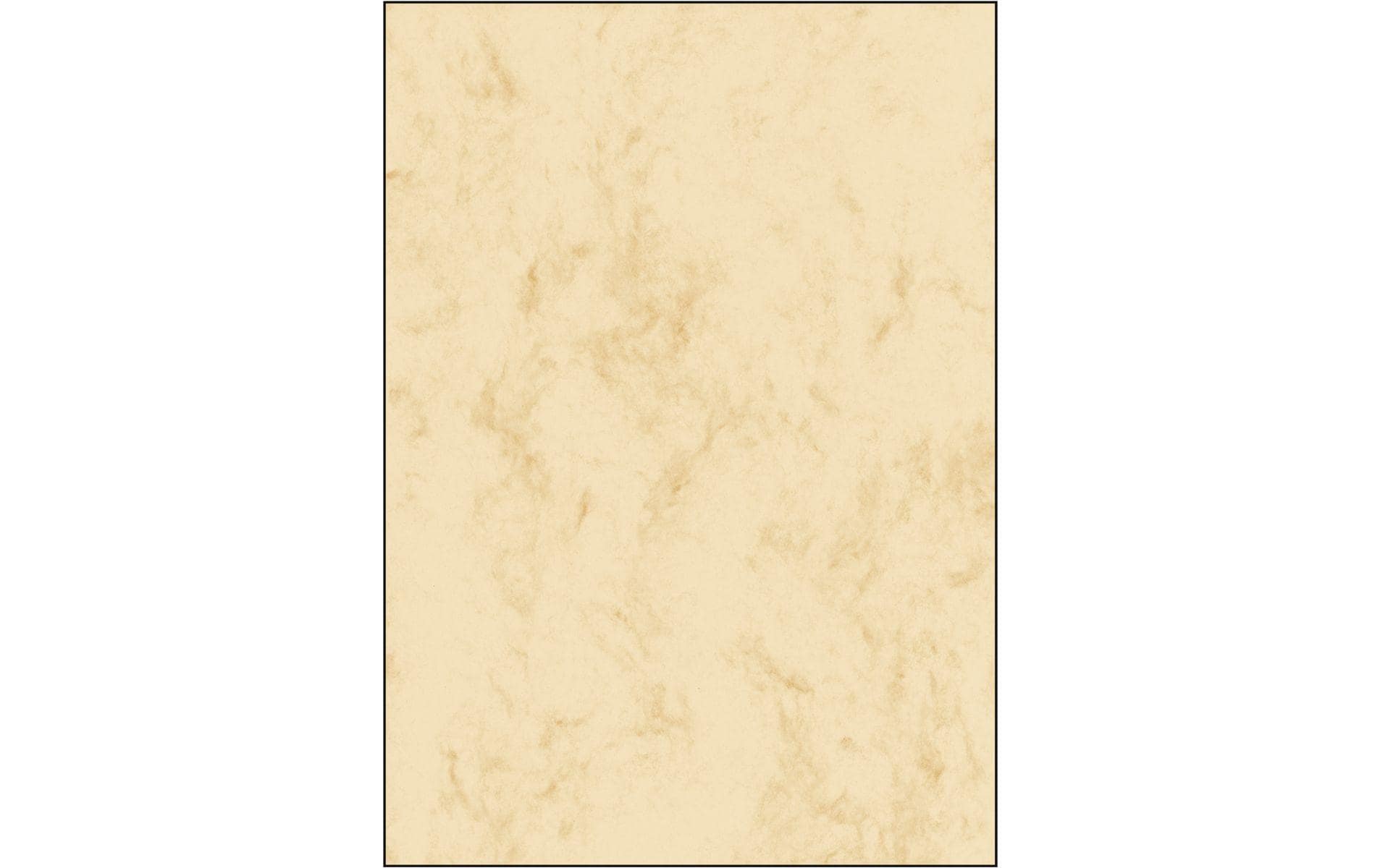 Sigel Marmorpapier Beige – A4, 200 g/m², 50 Blatt