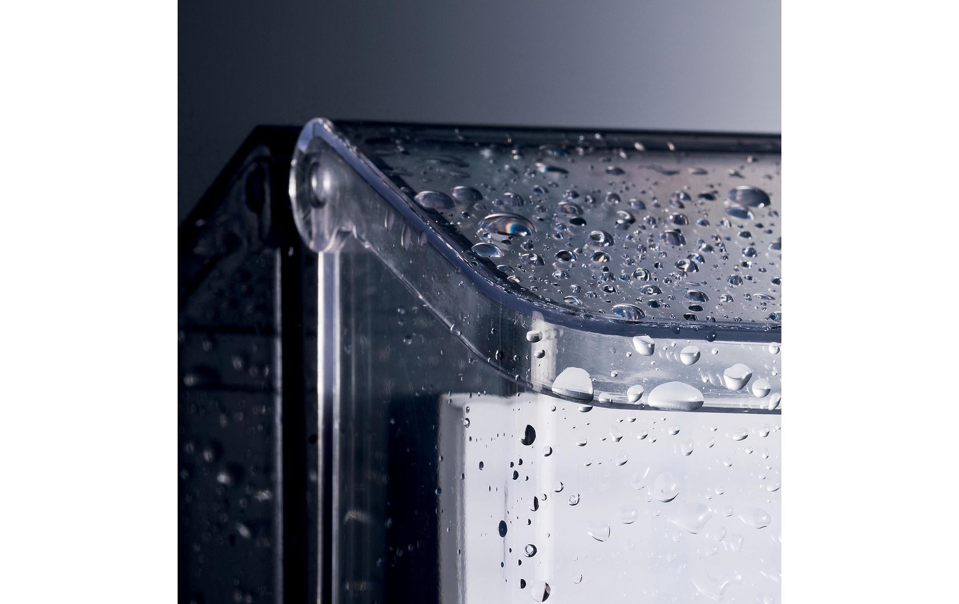 Sigel Wandprospekthalter – 105 × 76 mm, transparent, Acryl, wetterfest