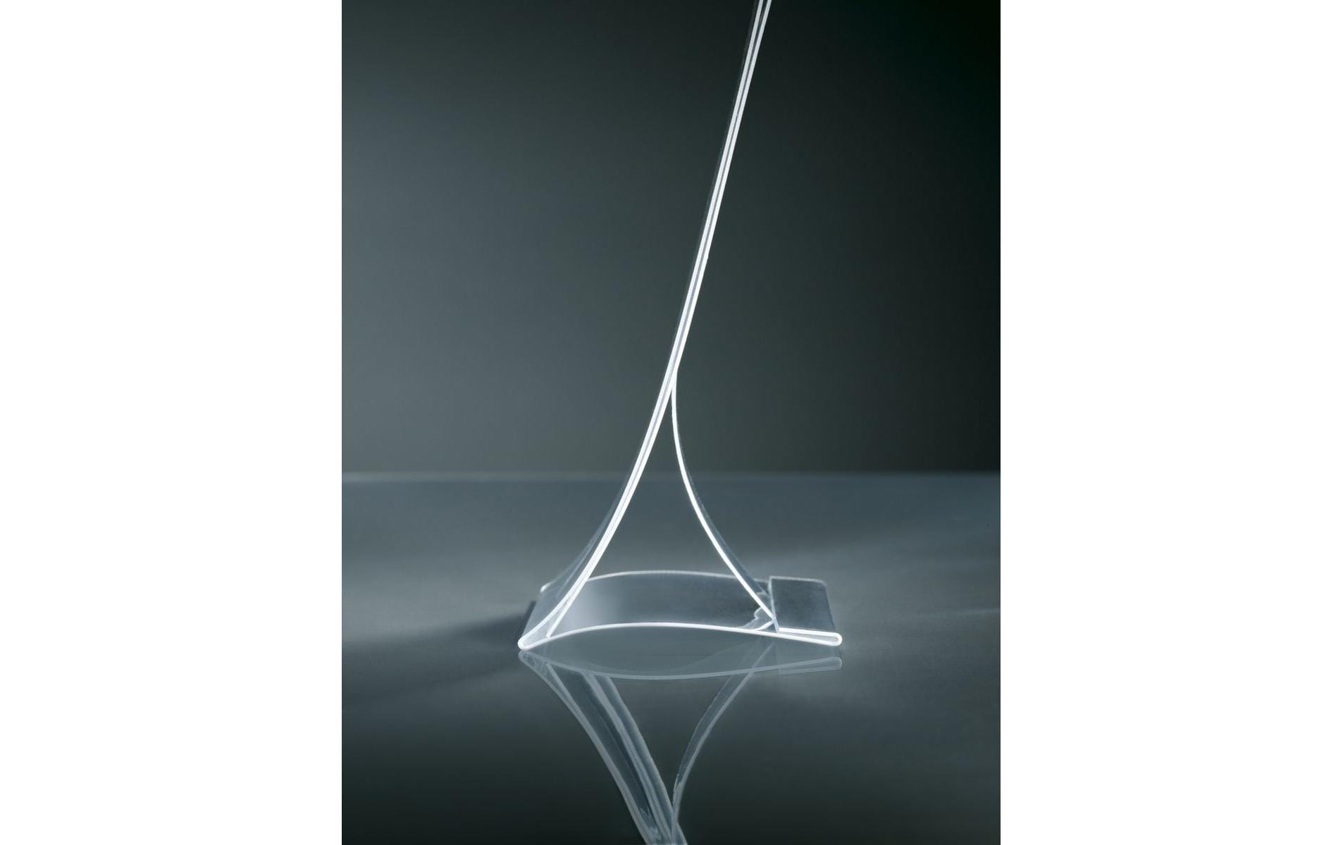 Sigel Tischaufsteller – für A5 Hochformat, Transparent, Kunststoff, 157×90×225 mm