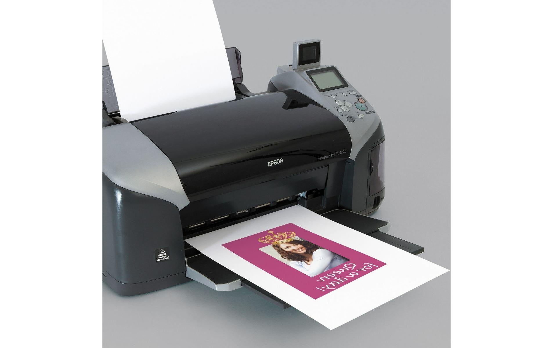 Sigel Transferpapier – für Inkjetdrucker, für helle Textilien, A4, waschbar bis 40 °C, 3 Blatt