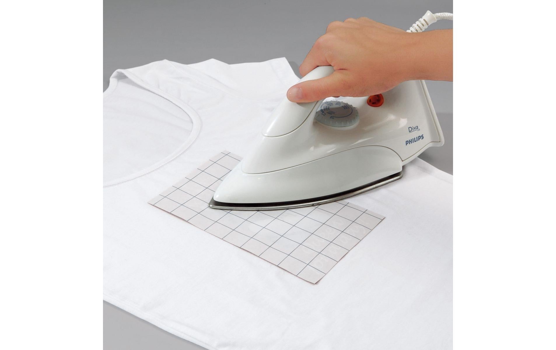 Sigel Transferpapier – für Inkjetdrucker, für helle Textilien, A4, waschbar bis 40 °C, 3 Blatt