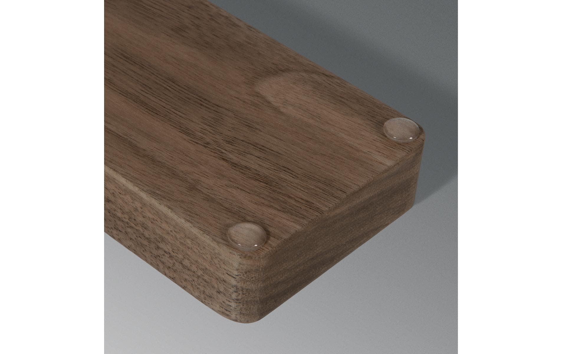 Sigel Visitenkartenhalter – Holz, Braun, 206 × 63 mm – für Visitenkarten 90 × 60 mm