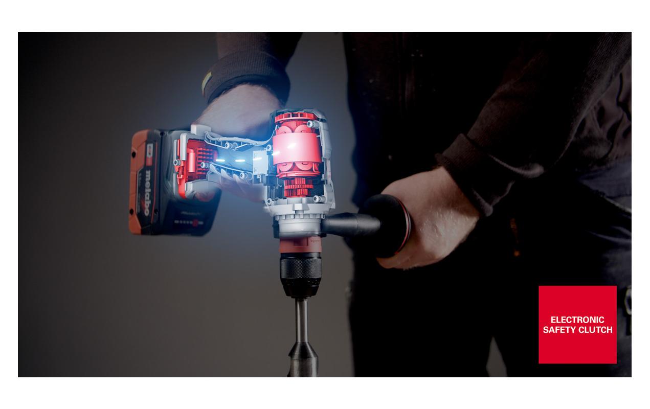 Metabo Bohrschrauber BS 18 LTX BL I – 18 V (CAS) – Schnellspannbohrfutter (Ø 13 mm) – 2×4,0 Ah & Ladegerät
