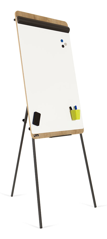 Rocada Flipchart – 69 × 195 cm, braun, Holz