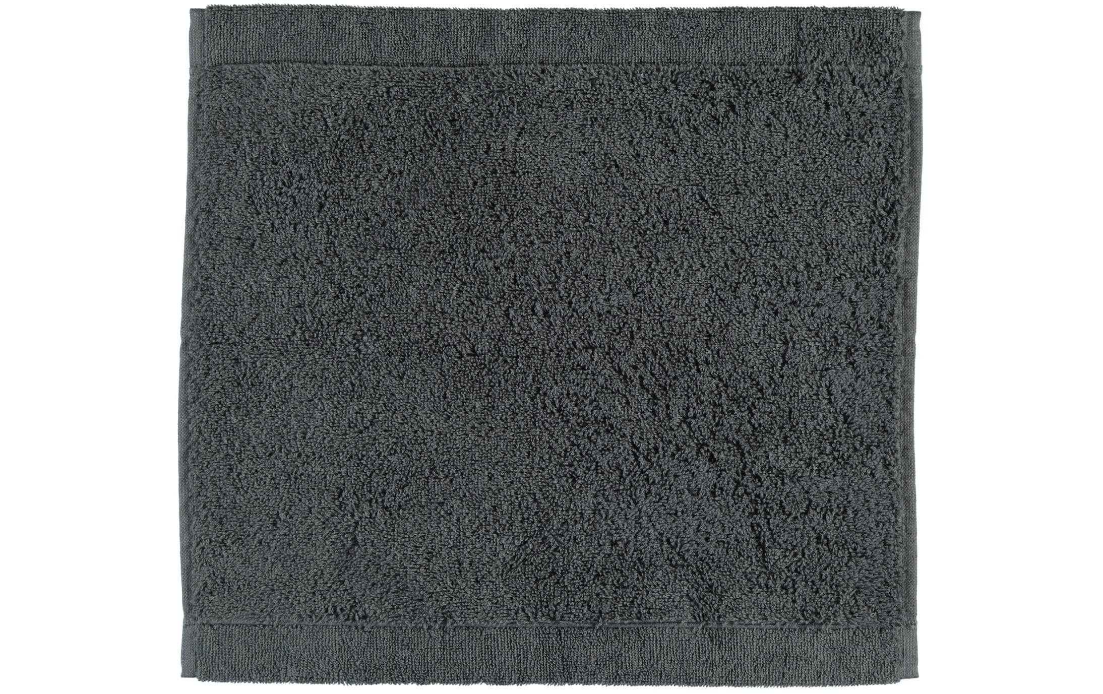 Cawö Waschlappen Lifestyle Uni – 30x30 cm, 100% Baumwolle, Anthrazit