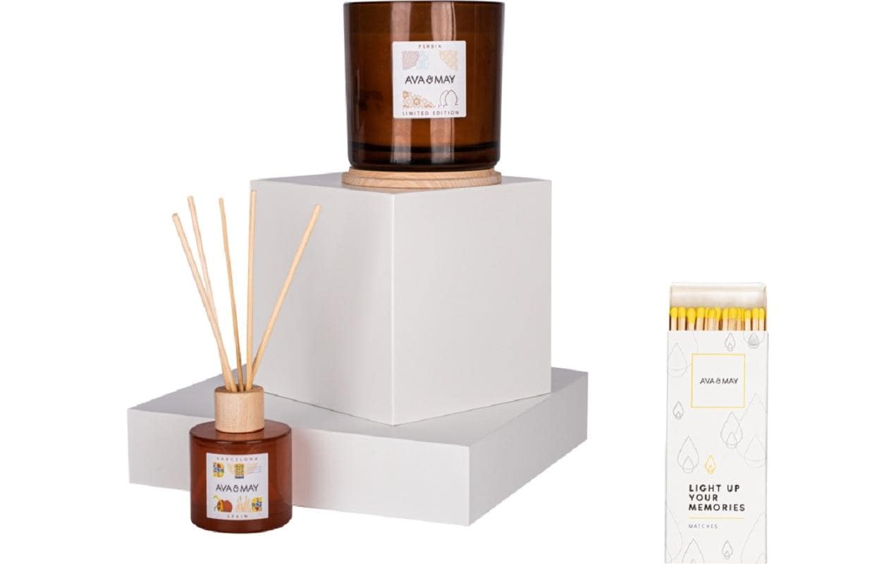 AVA & MAY Duftstäbchen Barcelona Mehrfarbig – 100 ml