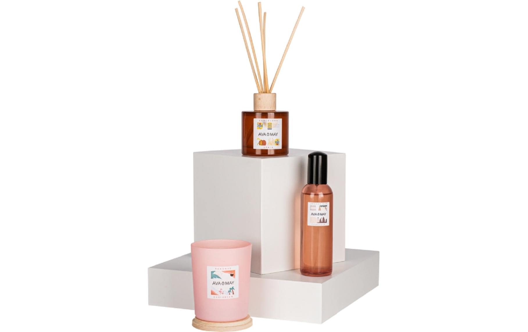 AVA & MAY Duftstäbchen Barcelona Mehrfarbig – 100 ml