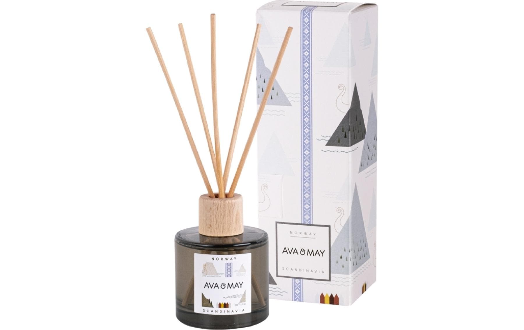 AVA & MAY Duftstäbchen Norwegen Amber – 100 ml
