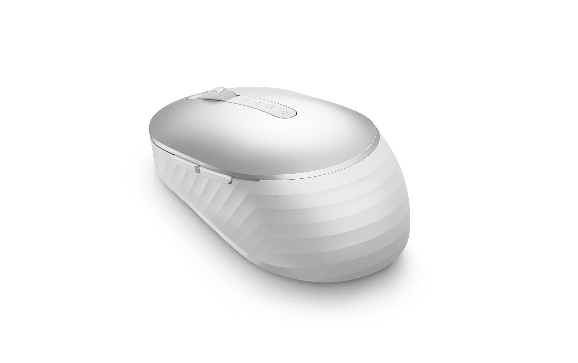 Dell MS7421W Business-Maus – kabellos, 1'600 dpi, 7 Tasten, für Rechtshänder, Easy-Switch, silber