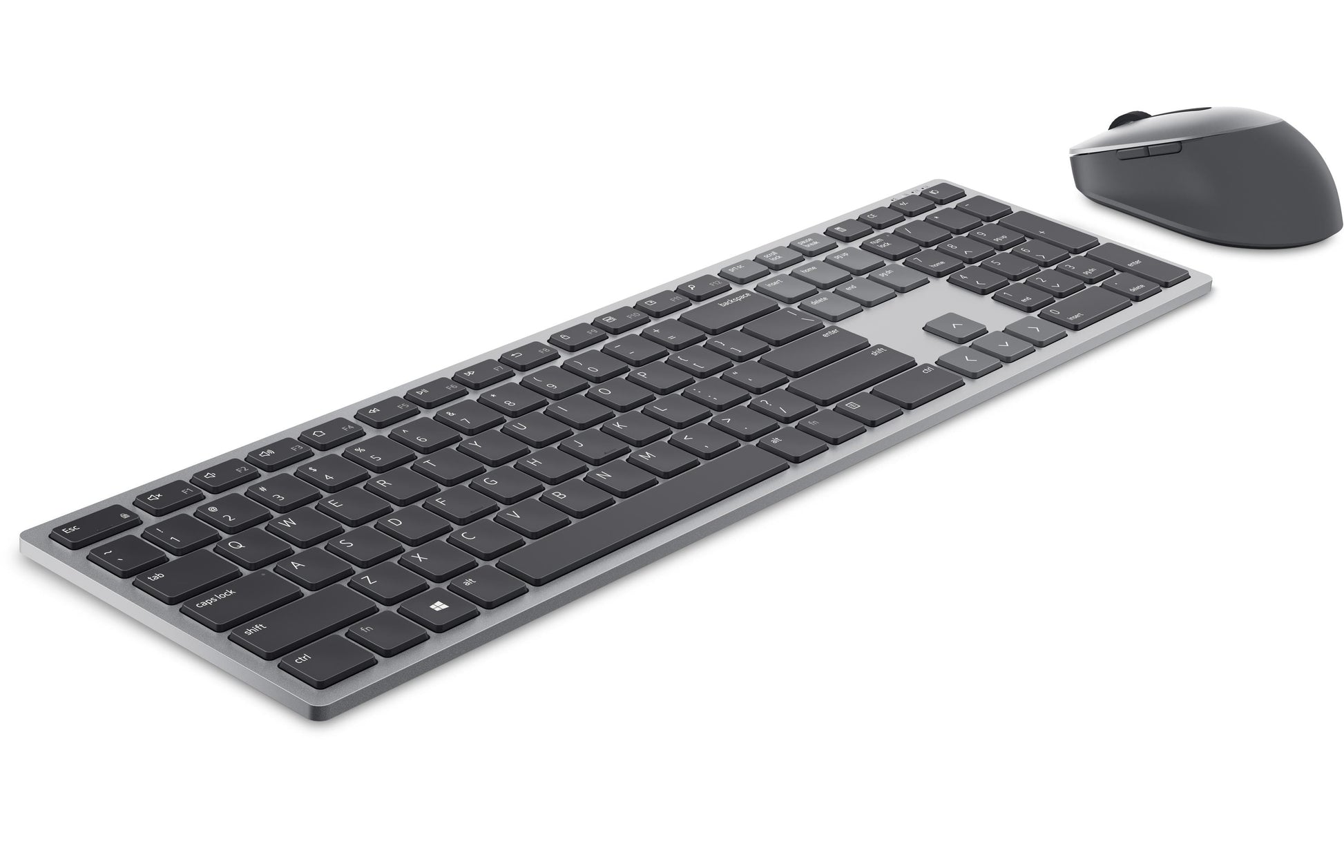 Dell KM7321W – Tastatur, kabellos (Bluetooth/2,4 GHz), US-Layout (EN), Fullsize (mit Ziffernblock)