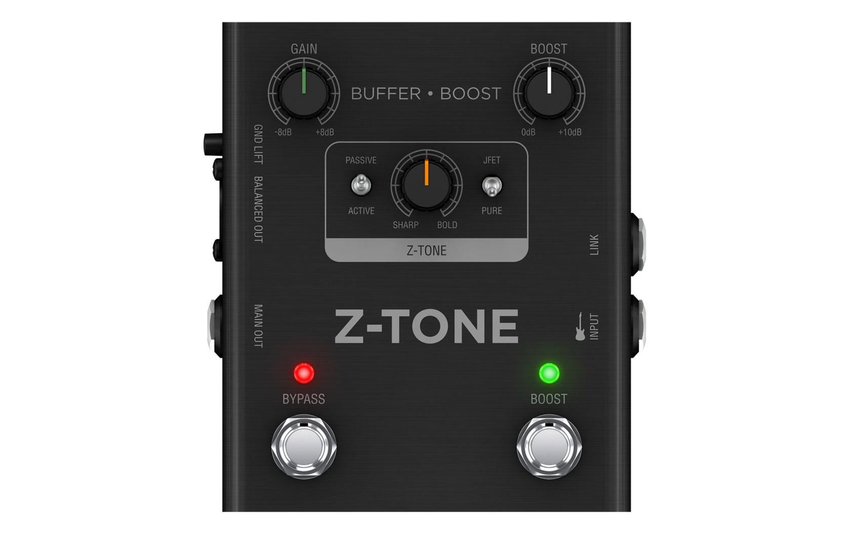 IK Multimedia Z-TONE Buffer Boost – DI Pedal