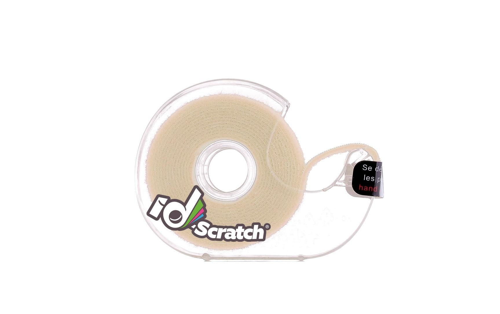 PatchSee ID-SCRATCH – Klettband, 20 mm × 2 m, weiss, 1 Stück