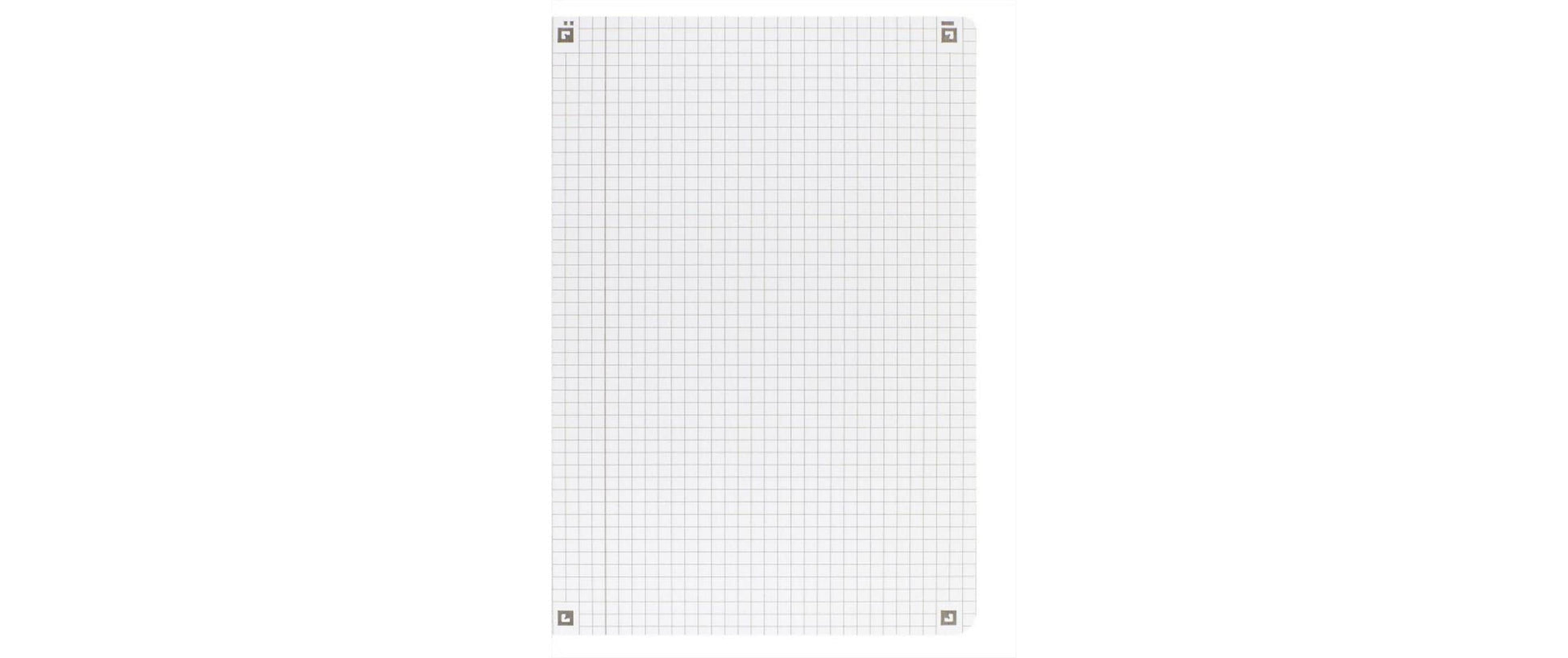 Elba Collegeblock, Karton, 80 Blatt, 4-fach gelocht, perforiert, 90 g/m² – rosa, für SCRIBZEE App