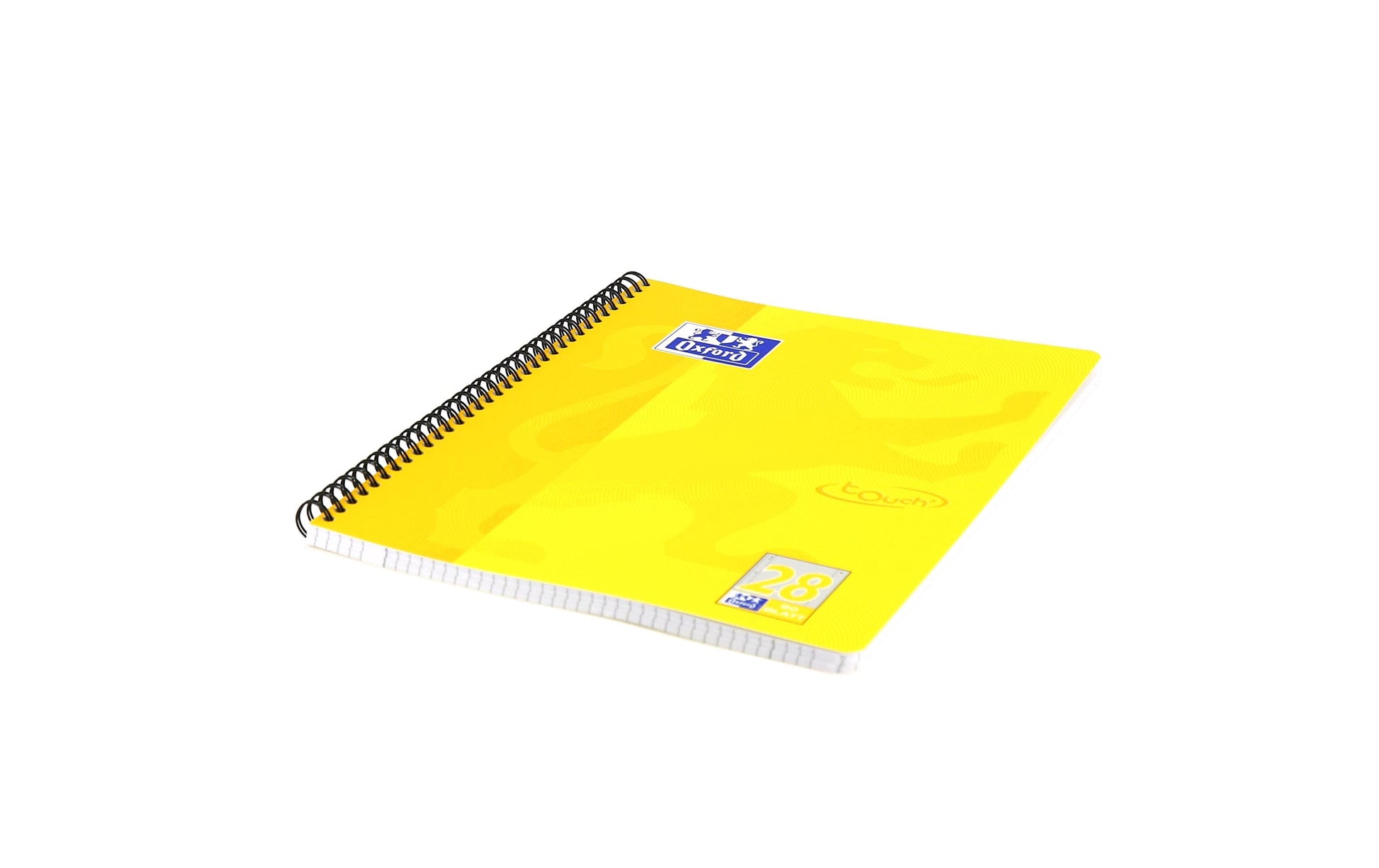 Elba Collegeblock, 80 Blatt, 4-fach gelocht, perforiert, 90 g/m² – Sonnengelb, für SCRIBZEE App