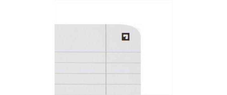 Elba Collegeblock, Spiralbindung, Karton, 80 Blatt, 4-fach gelocht, perforiert, 90 g/m² – mehrfarbig