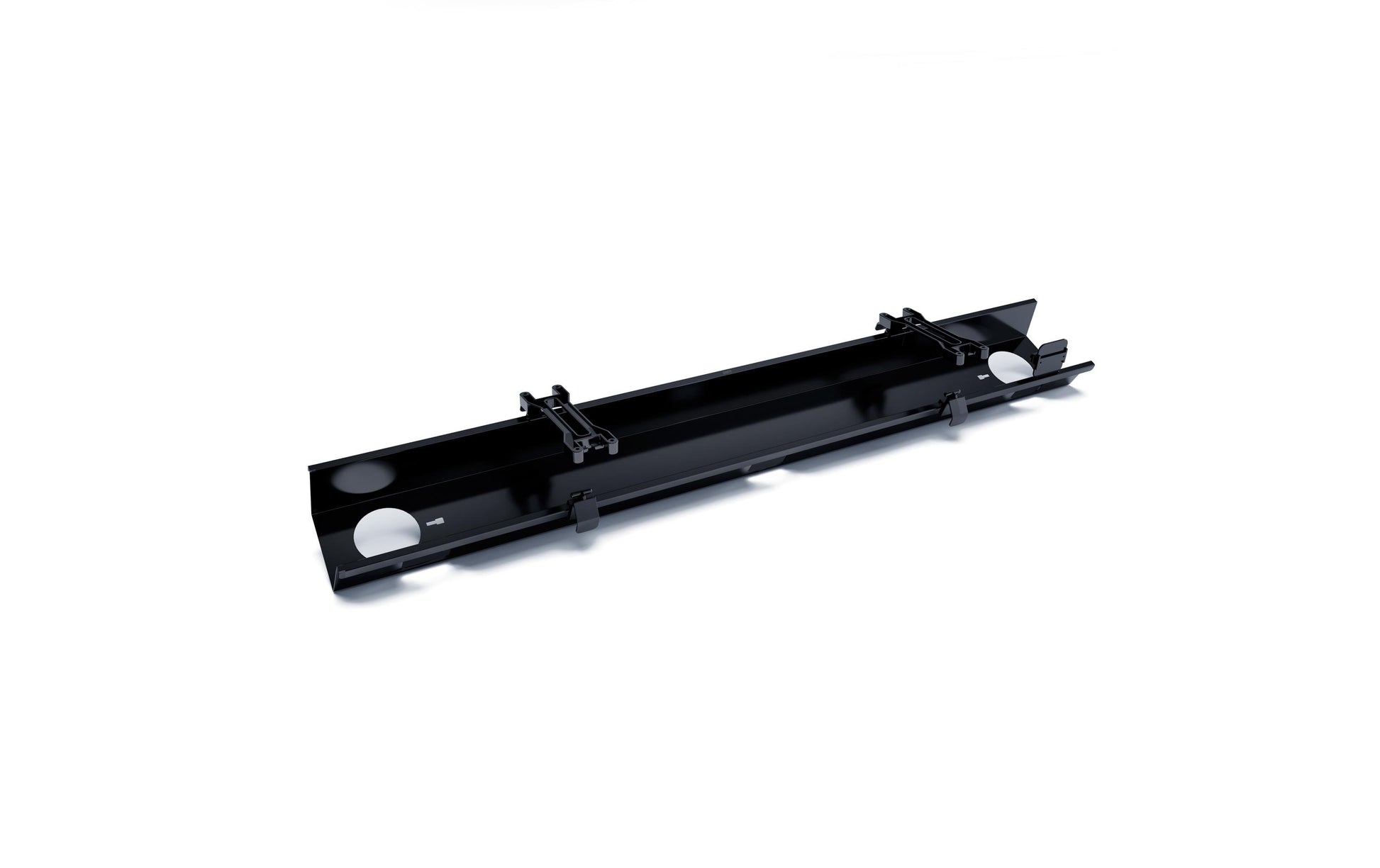 Actiforce PA-CTC1200-11 Untertisch-Kabelwanne – 1'200 × 96,5 mm – Aluminium – Schwarz