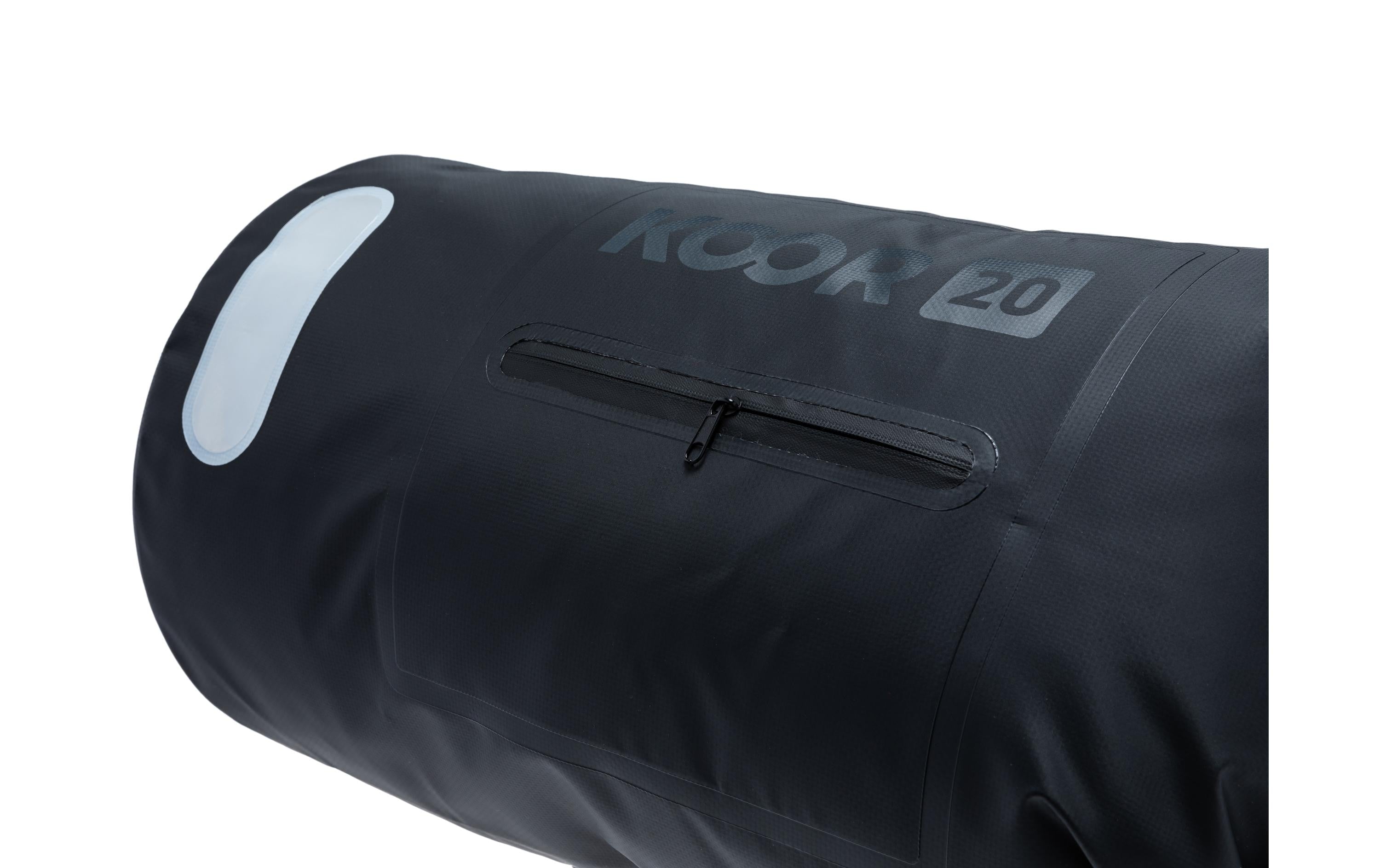 KOOR Sportrucksack – 20 l, wasserfest, PVC – Hellblau, 220 × 580 × 220 mm