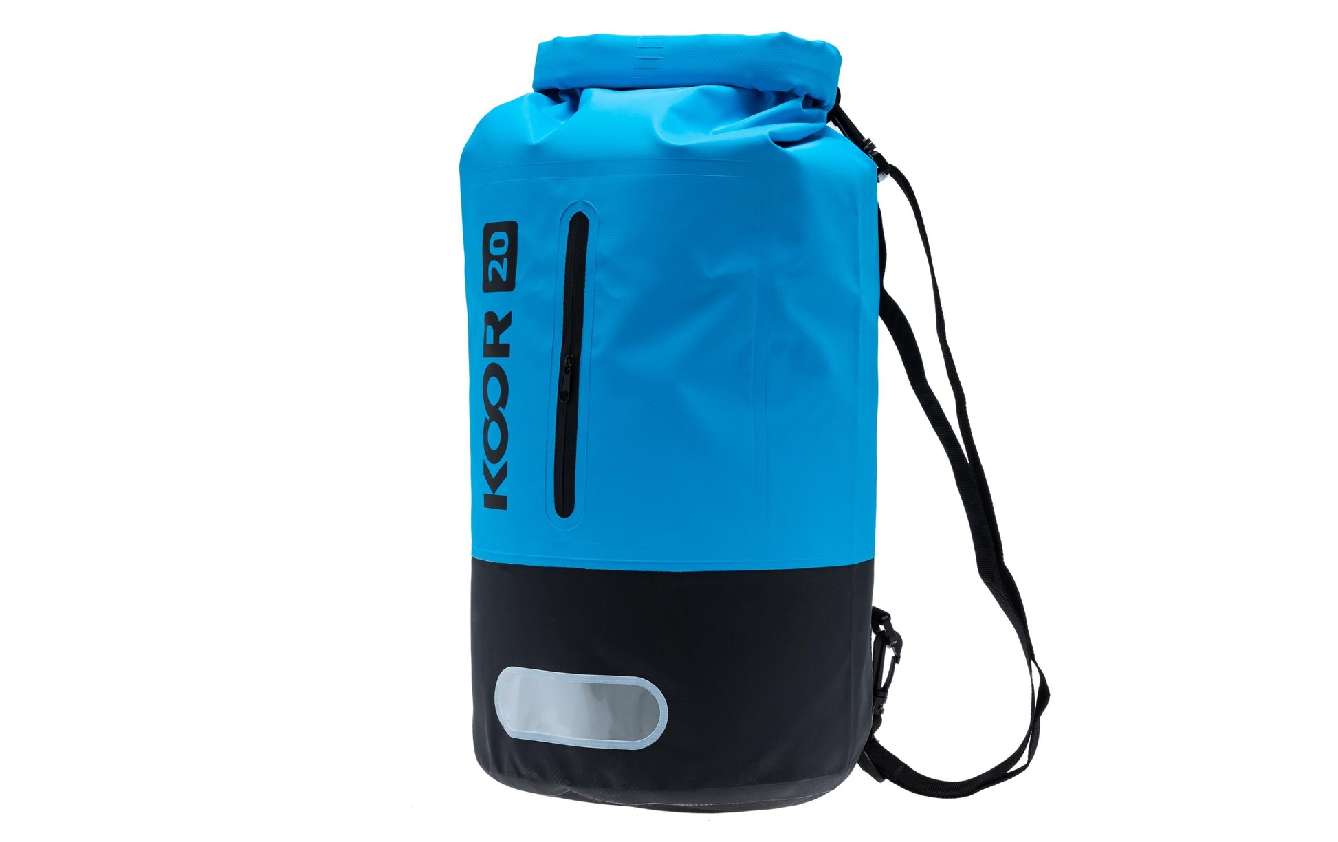 KOOR Sportrucksack – 20 l, wasserfest, PVC – Hellblau, 220 × 580 × 220 mm