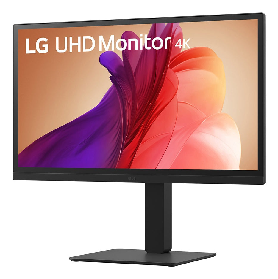 LG 27BA45U-B – Monitor, 27", IPS, 60 Hz, 300 cd/m², 2× HDMI, DisplayPort, 3× USB 3.0, VESA 100 × 100, Schwarz