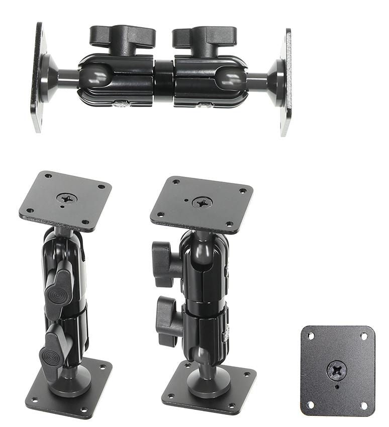 Brodit Sockelhalterung 5" – Auto-Halterung – Armaturenbrett (AMPS) – Schwarz
