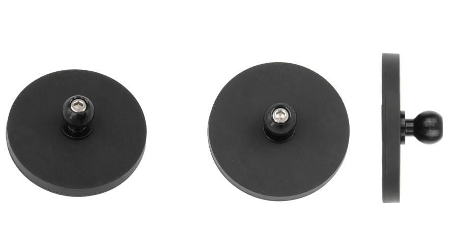 Brodit 202027 – POS-Halterung, Kugelgelenk, 88 × 88 × 35 mm, Schwarz