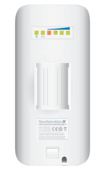 Ubiquiti NanoStation Loco M2 – Richtantenne, 2,412–2,462 GHz, 8 dBi, 150 Mbit/s, 1× 10/100 Mbit/s, Outdoor