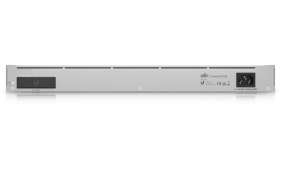 Ubiquiti USW-ENTERPRISE-24-POE Switch – 12× 2,5GbE, 12× GbE, 2× SFP+, 400 W PoE, für 19" Rack