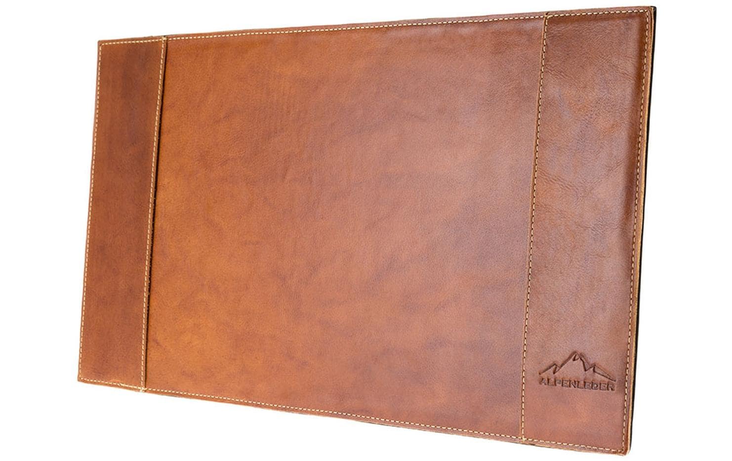 Alpenleder Schreibtischset – Braun