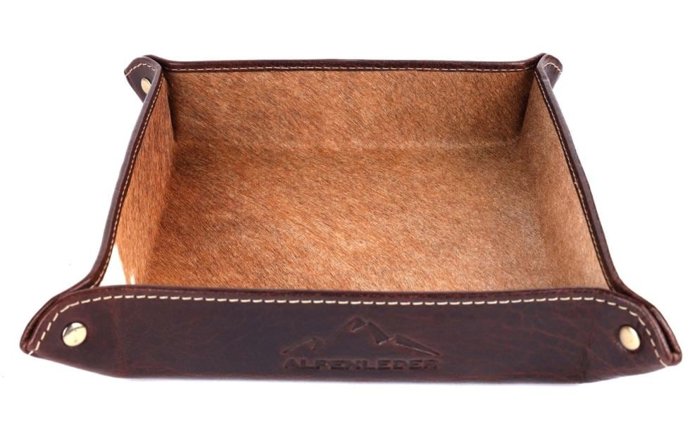 Alpenleder Taschenentleerer – 170 × 170 × 45 mm