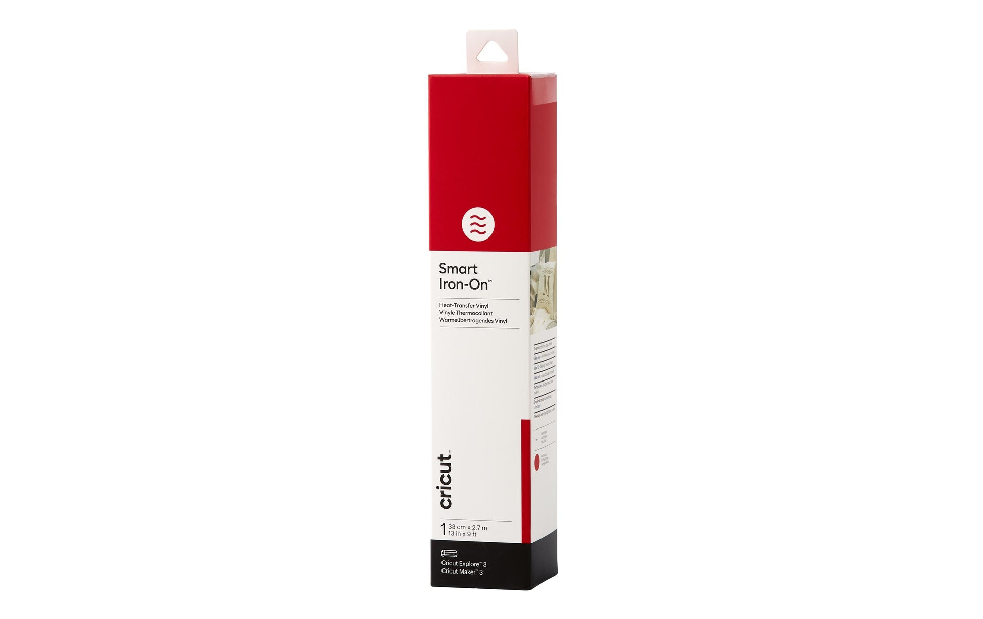 Cricut Aufbügelfolie – Rot – 330 × 2700 mm