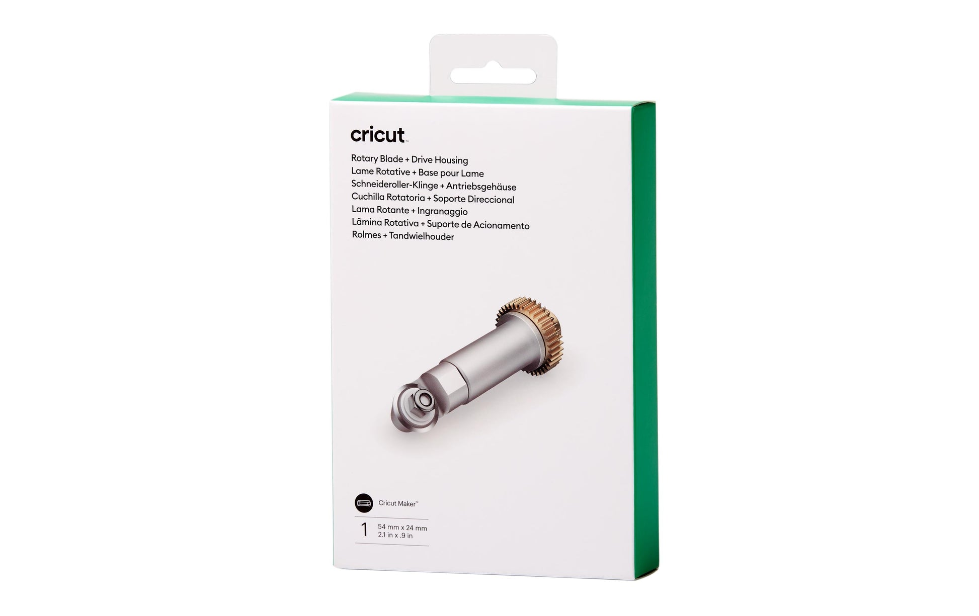 Cricut Ersatzklinge Rotary – für Maker, inkl. Gehäuse, Silber, 1 Stück