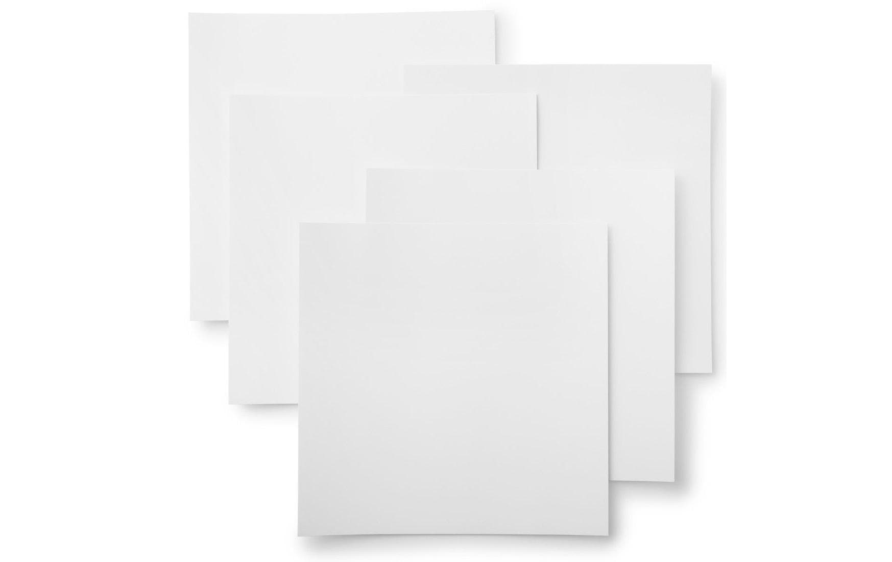 Cricut Stickerpapier, Smart Paper – für Cricut Maker 3, Explore 3 – 330 × 330 mm – 210 g/m² – weiss