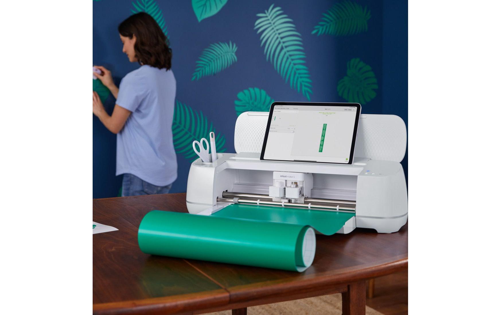 Cricut Matte Vinylfolie – Weiss – 33 × 366 cm – für Schneideplotter Maker 3