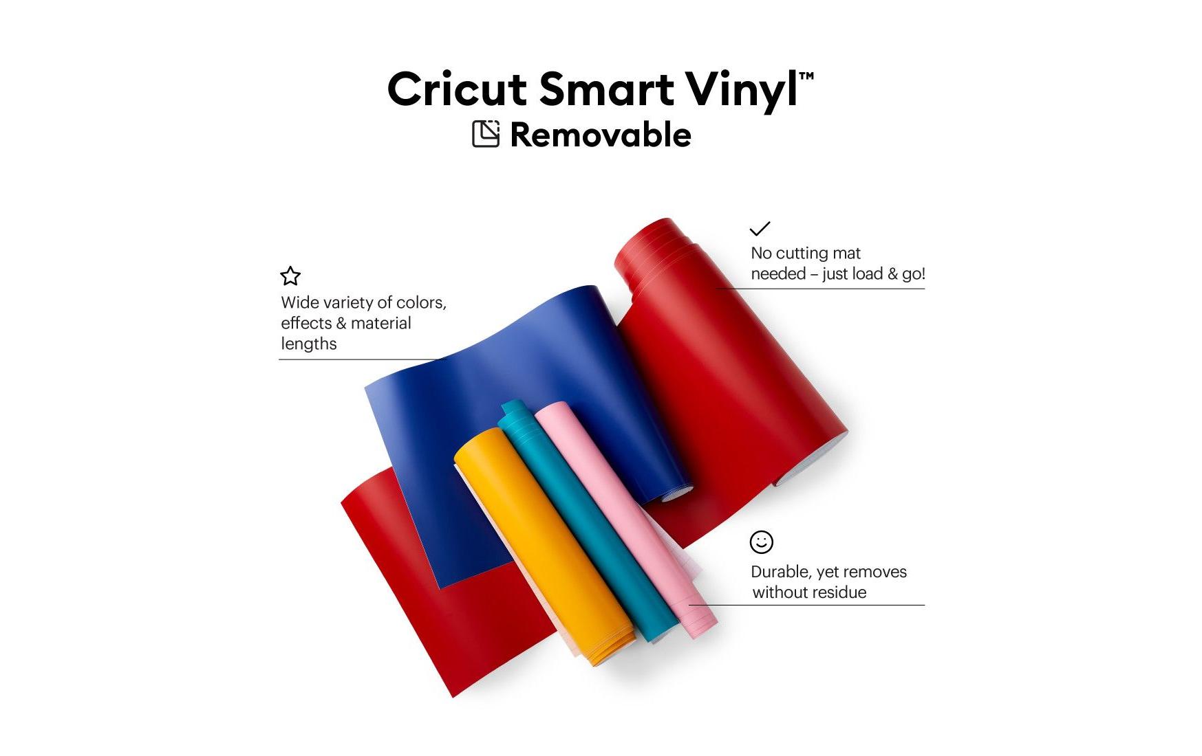 Cricut Vinylfolie – permanent – rot – 330 × 3660 mm