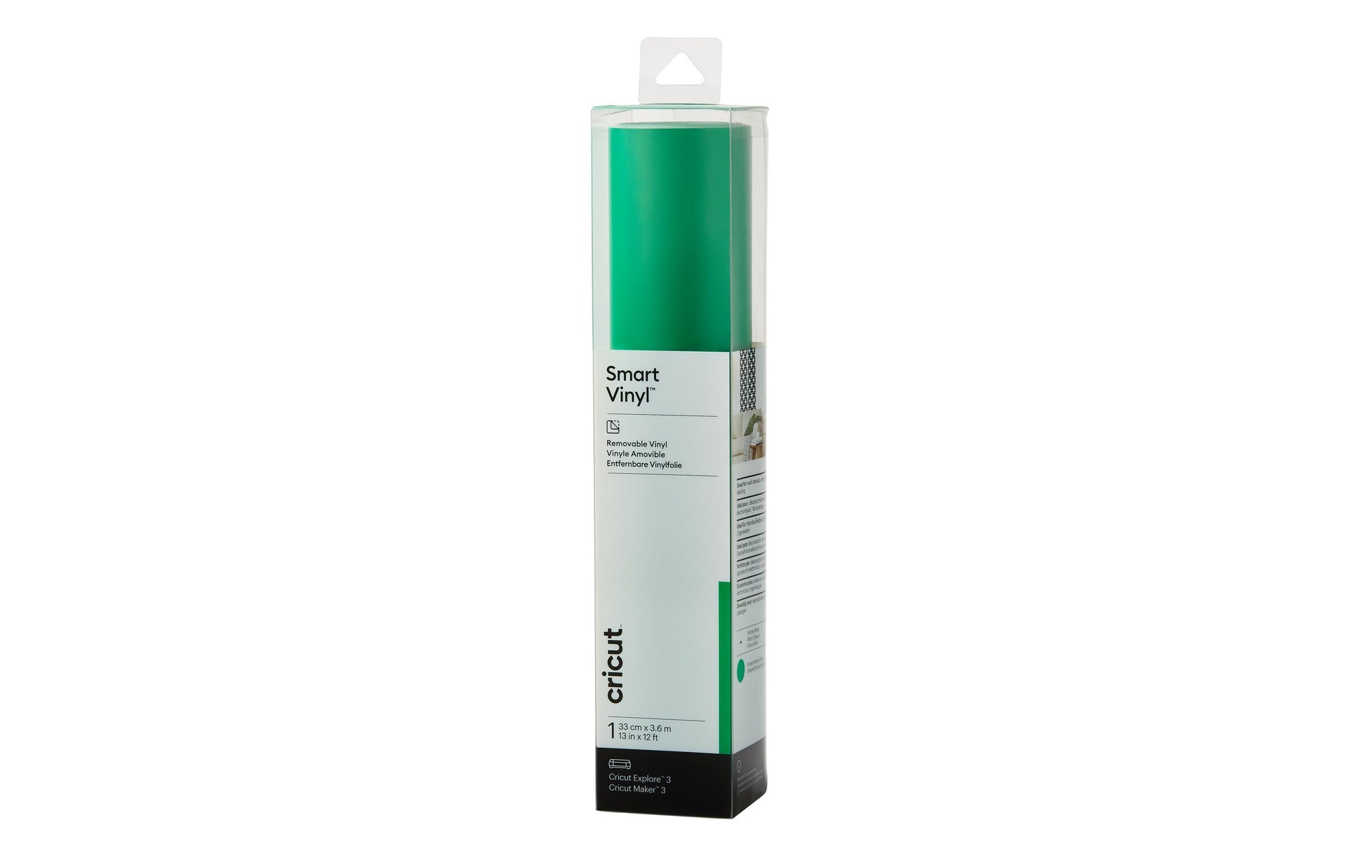 Cricut Vinylfolie matt – grün – 33 × 366 cm – für Cricut Schneideplotter Maker 3
