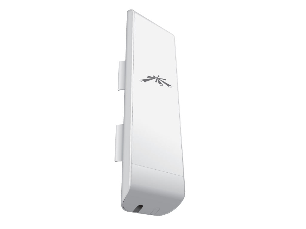 Ubiquiti NanoStation M – 2,4 GHz Funkbrücke, 10/100 Mbit/s, bis 15 km, 150 Mbit/s, PoE, 11,2 dBi, Weiss