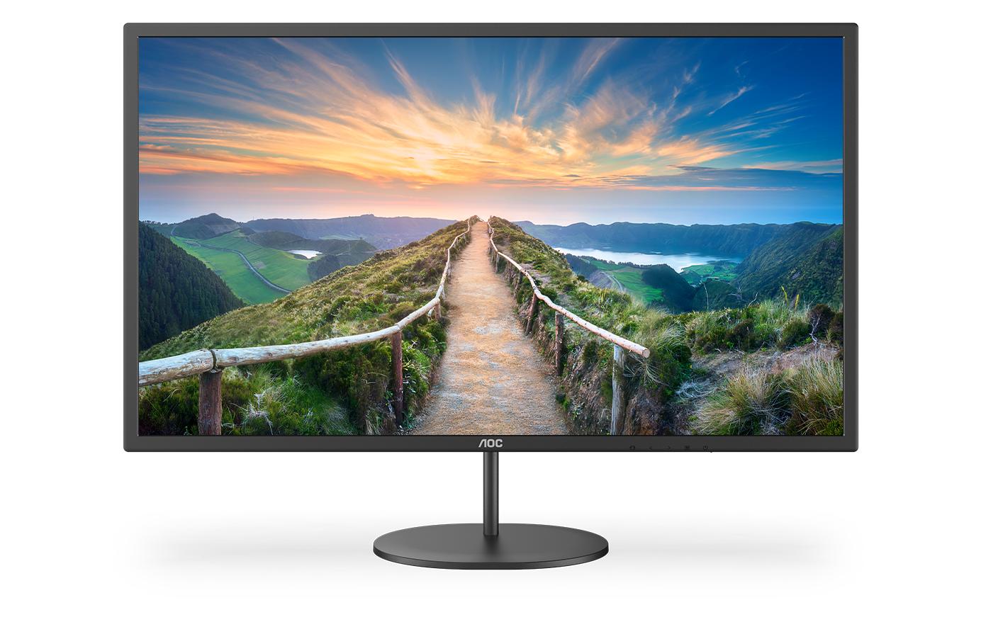 AOC Q32V4 – Monitor, 31,5", IPS, 75 Hz, 250 cd/m², Adaptive Sync, Lautsprecher, VESA 100 × 100, Schwarz