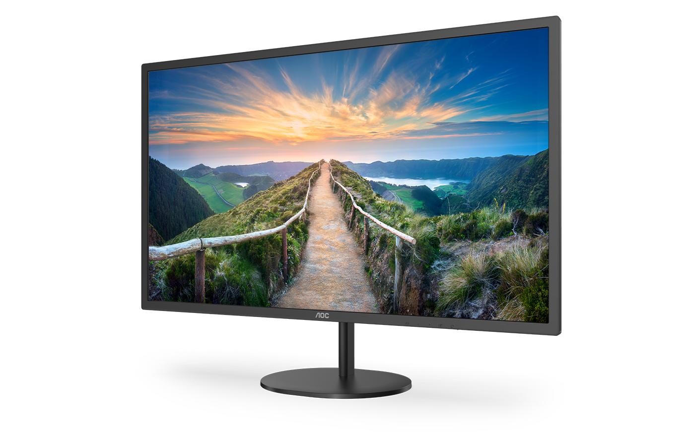 AOC Q32V4 – Monitor, 31,5", IPS, 75 Hz, 250 cd/m², Adaptive Sync, Lautsprecher, VESA 100 × 100, Schwarz