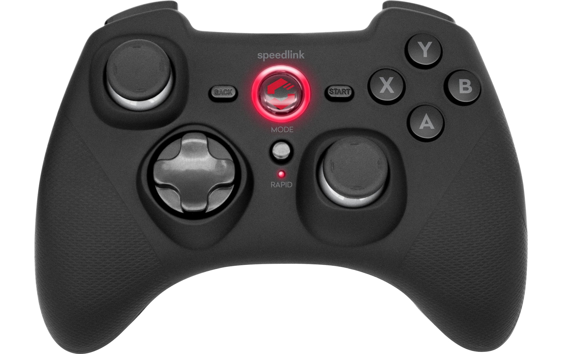 SPEEDLINK RAIT SL650110B – Gamepad – RF 2,4 GHz – für PC, PlayStation 3 & Nintendo Switch – Schwarz