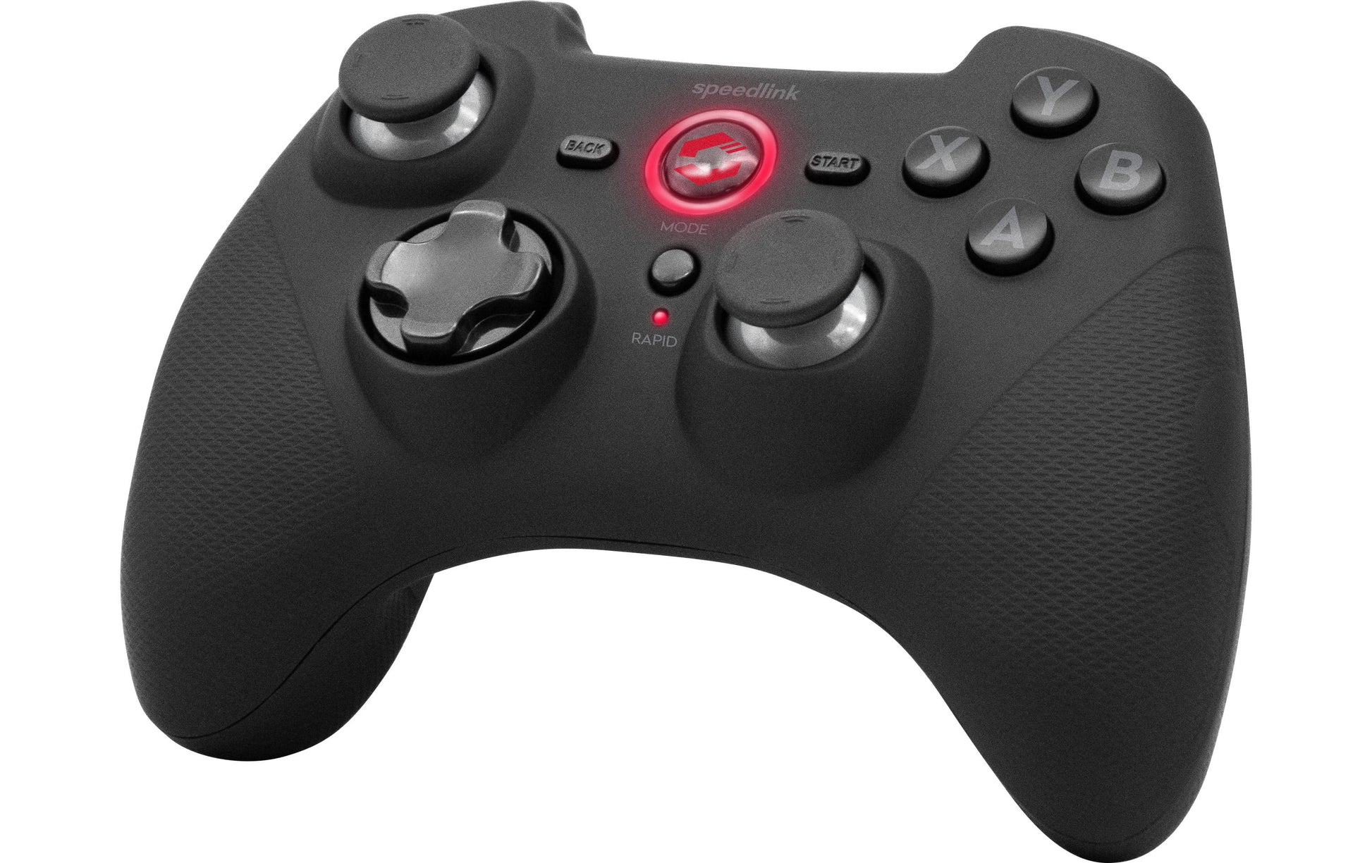 SPEEDLINK RAIT SL650110B – Gamepad – RF 2,4 GHz – für PC, PlayStation 3 & Nintendo Switch – Schwarz