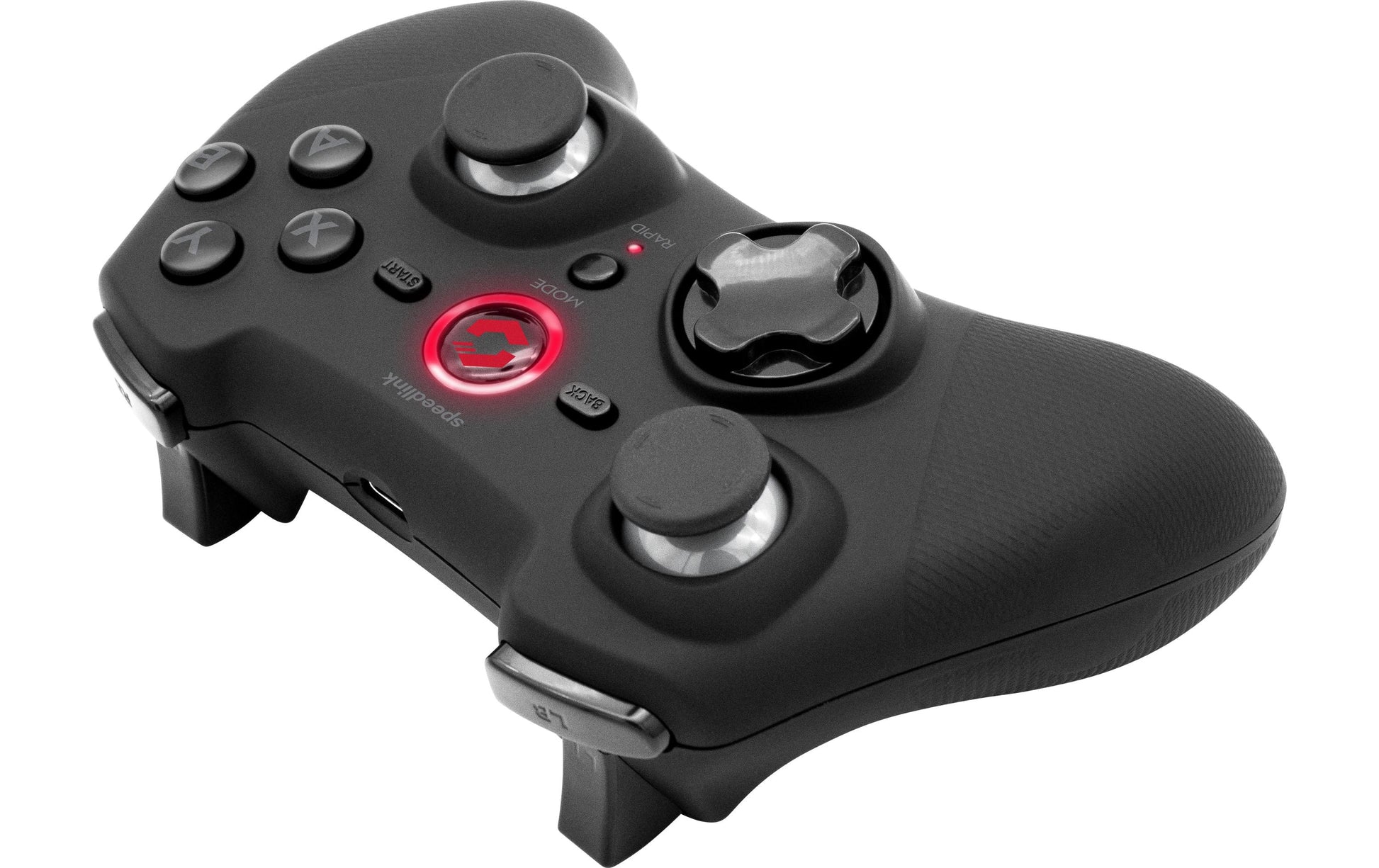 SPEEDLINK RAIT SL650110B – Gamepad – RF 2,4 GHz – für PC, PlayStation 3 & Nintendo Switch – Schwarz