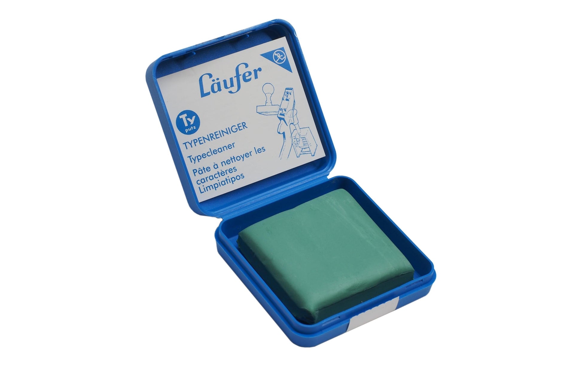 Laufer Läufer Stempelreiniger – Dose, 57 × 20 × 93 mm