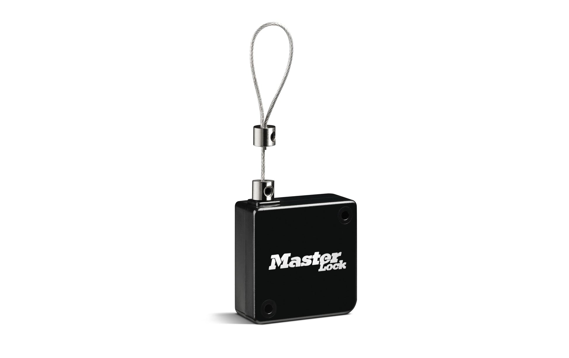 Master Lock 5490EURD – Zubehör für Keysafes, einziehbares Schlüsselkabel, Schwarz