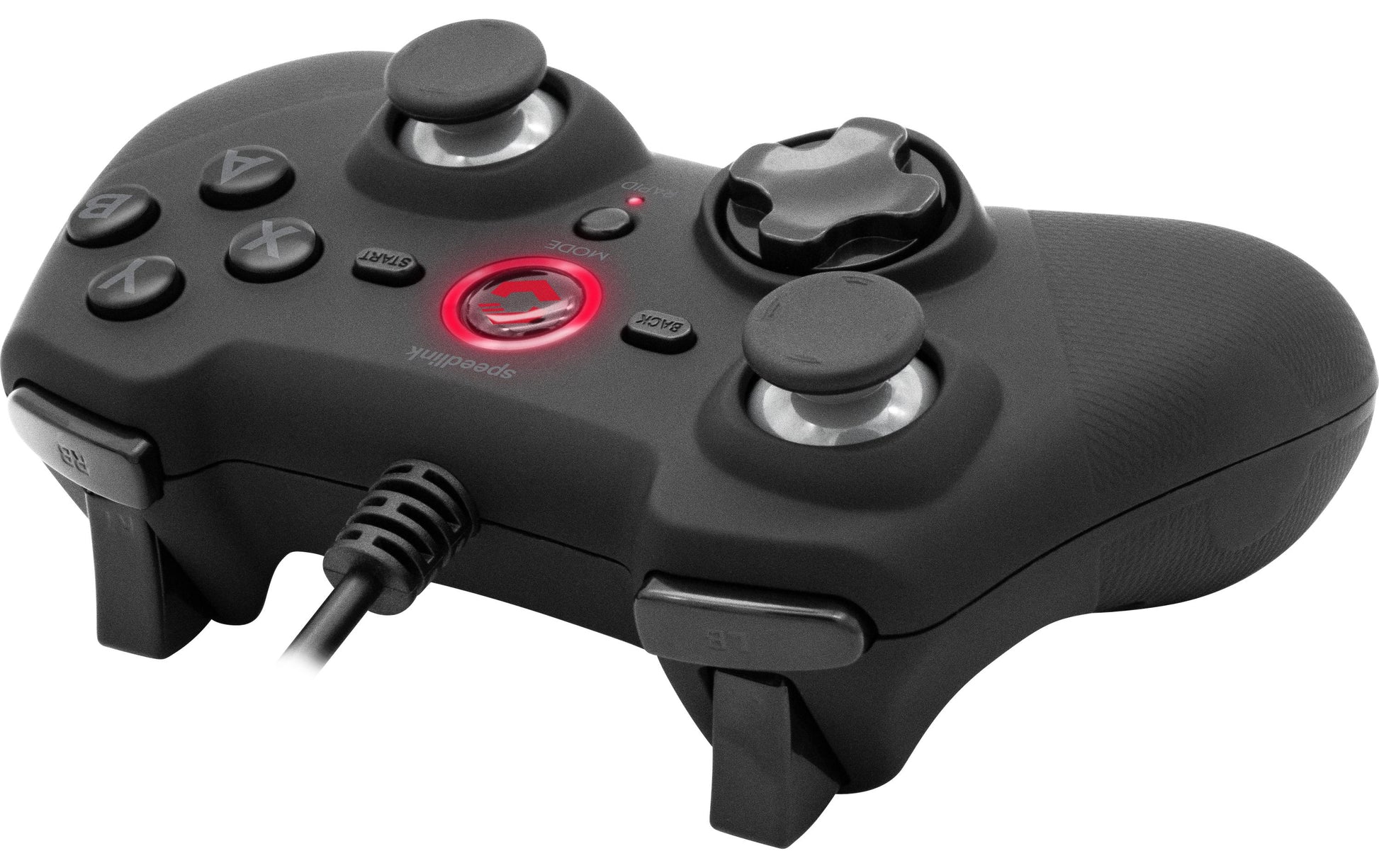 SPEEDLINK RAIT – Gamepad – USB (kabelgebunden), Vibration & Auto-Feuer, für PC, PS3 & Switch