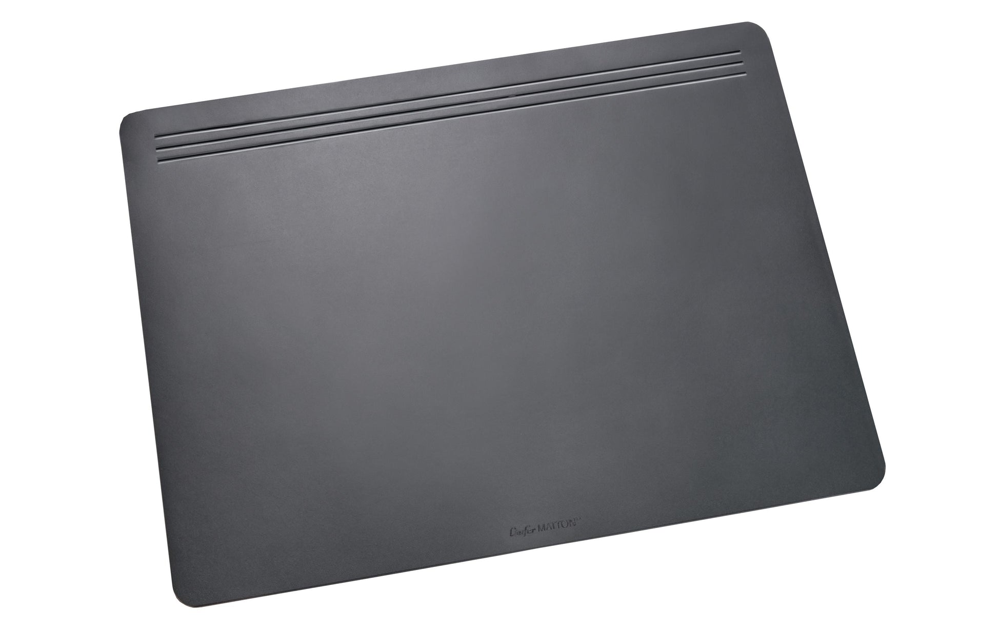 Laufer Schreibunterlage Matton – Schwarz – 700 × 500 mm – Kunststoff, rutschfest