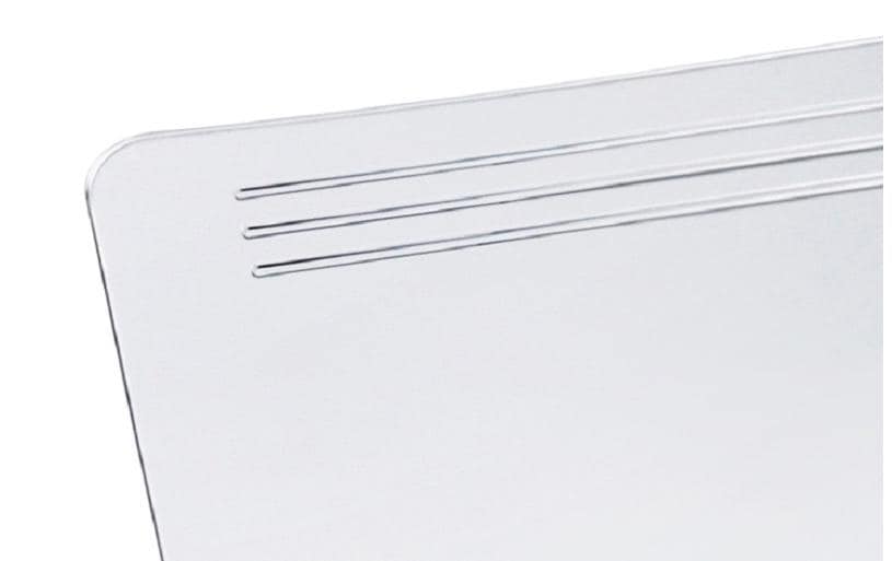 Laufer Läufer – Schreibtischunterlage Matton – 500 × 700 mm, transparent, 1 Stück