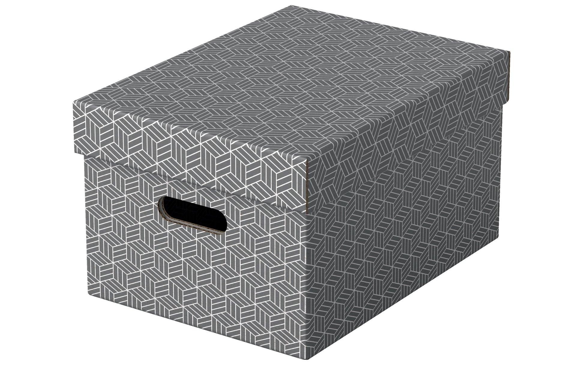 Leitz Aufbewahrungsbox 11,3 l – Karton – Grau – 265 × 205 × 365 mm – 3-teiliges Set